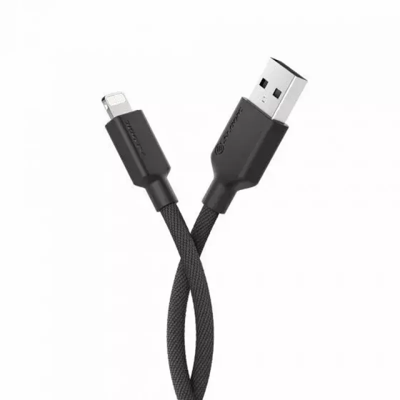 Kabel do telefonu komórkowego ALOGIC ELPA8P02-BK Czarny 2 m USB A Lightning