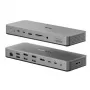 Stacja dokująca / replikator portów do laptopa ALOGIC TB4DU4 — przewodowa Thunderbolt, 96 W, czytnik SD/MicroSD, 3,5 mm, aluminium/ABS
