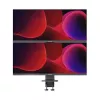 Uchwyt do monitora ALOGIC ED34VMSSGR zaciskowy stojak do ekranów do 34 cali, podwójny wyświetlacz, udźwig 12 kg, szary