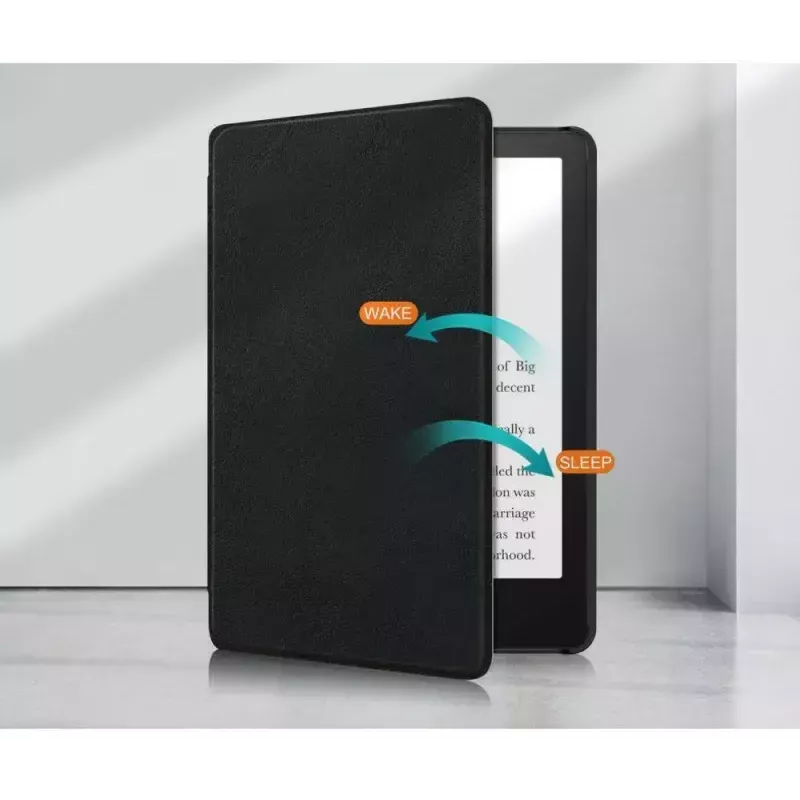 Ochronne etui Smart Case Tech-Protect do Kindle Paperwhite V 5 Signature Edition — czarne