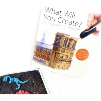 Książka projektów do 3DOODLER Create (3DR2BK) – przewodnik i szablony do rysowania 3D