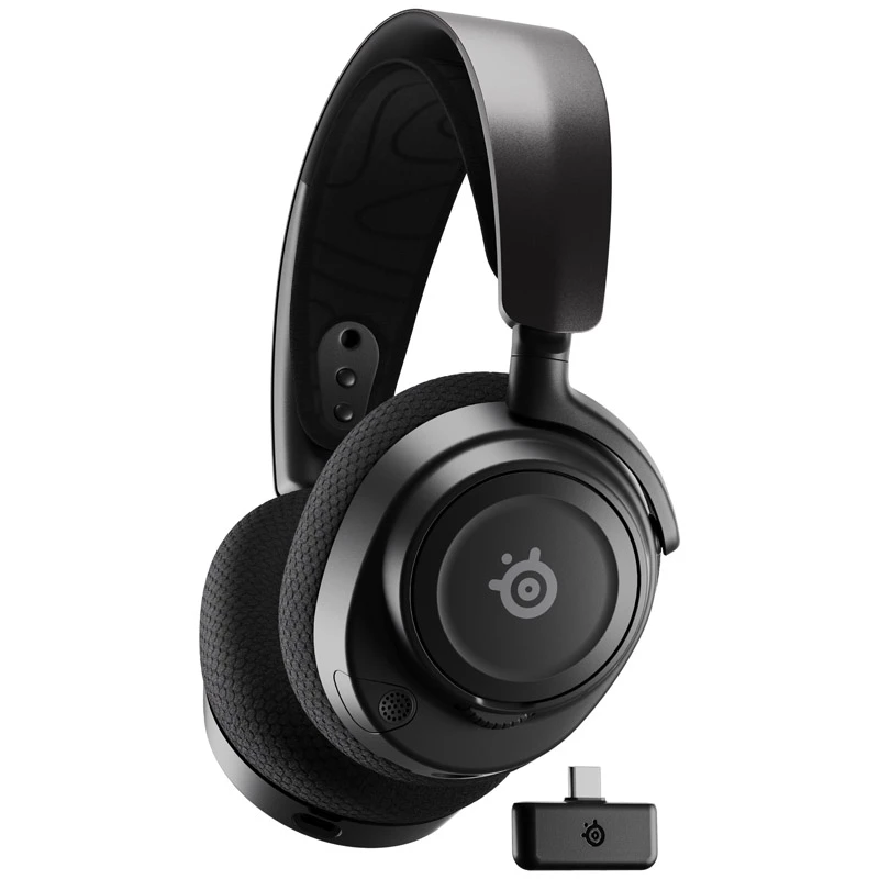 Steelseries Arctis Nova 7 Headset Bezprzewodowy pałąk Gaming USB Type-C Bluetooth Czarny