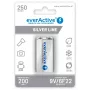 Akumulatory everActive Ni-MH 6F22 9V 250 mAh srebrny Line