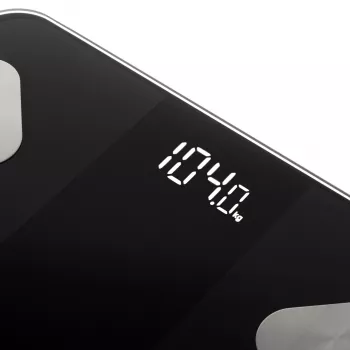 Inteligentna waga łazienkowa Adler AD 8186b Automatyczne wyłączanie Analiza tkanki tłuszczowej Pomiar wskaźnika masy ciała (BMI) Analiza masy kostnej Maksymalna waga (nośność) 180 kg Funkcja pamięci Wielu użytkowników