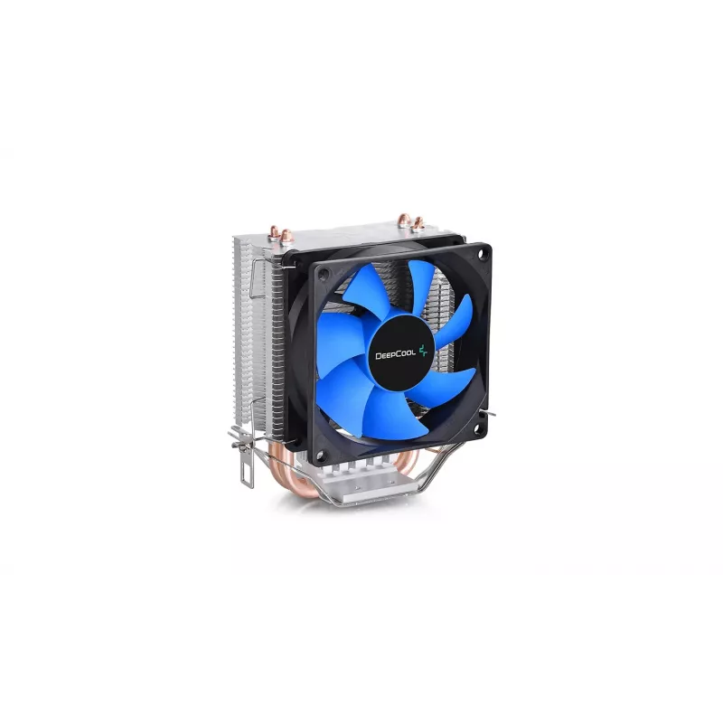 DeepCool ICE EDGE MINI FS V2.0 Chłodzenie procesora Chłodzenie powietrzne 8 cm Czarny, Niebieski, Srebrny 1 szt.
