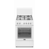 Simfer | Kuchenka | 4403SERBB | Typ płyty gazowy | Typ piekarnika elektryczny | Biały | Szerokość 50 cm | Zapłon elektroniczny | Głębokość 55 cm | 48 L