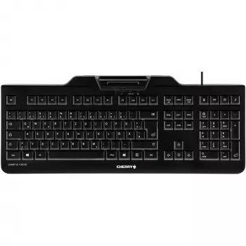 Cherry KC 1000 SC - Klawiatura - USB - Francuska