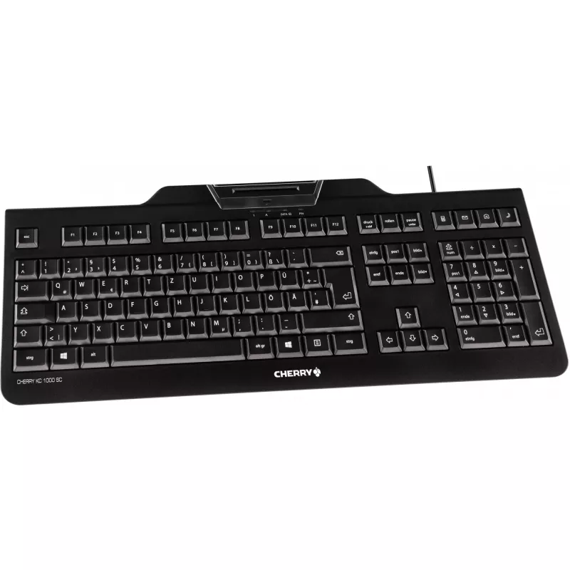 Cherry KC 1000 SC - Klawiatura - USB - Francuska