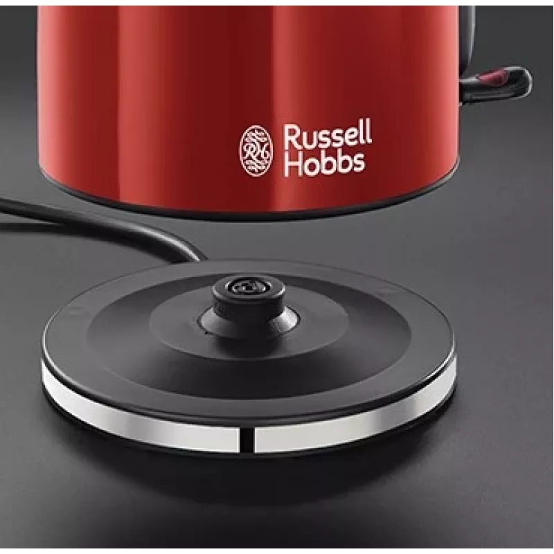 Czajnik elektryczny Russell Hobbs 20412-70 1,7 l, czarny, czerwony, stal nierdzewna