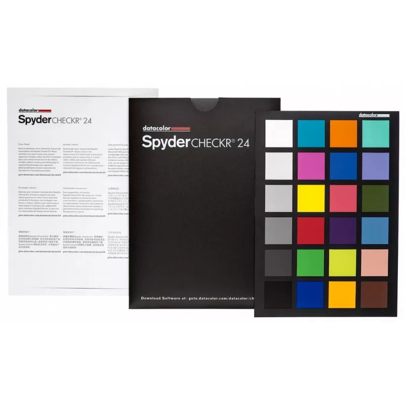 Datacolor SpyderCheckr 24 - uniwersalny wzorzec barw MINI 24 pola