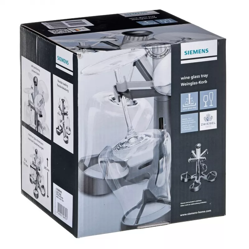 Siemens SZ73300 część/akcesorium do zmywarki Szary Uchwyt na kieliszki do wina