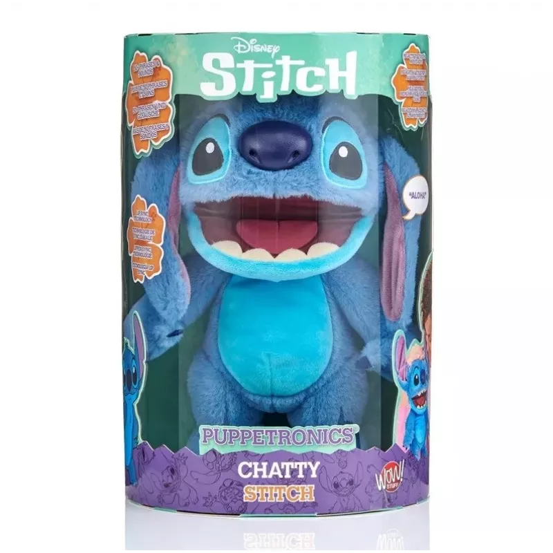 Interaktywna maskotka Wow! Stuff Disney Real FX Chatty Stitch lalka (DIS-1025-01)