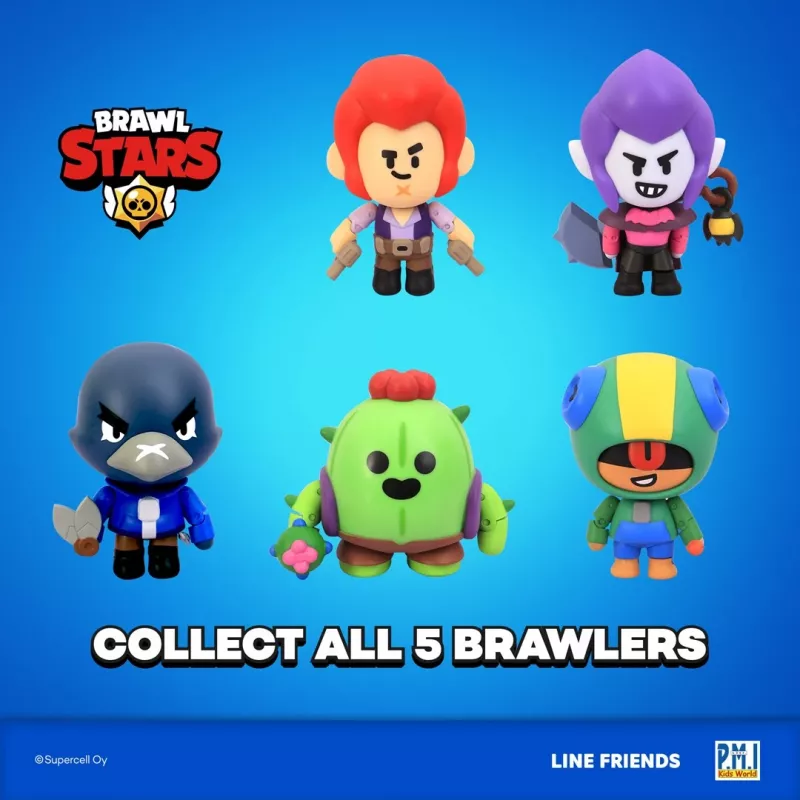 FIGURKI AKCJI BRAWL STARS S1 11 cm - COLT