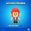 FIGURKI AKCJI BRAWL STARS S1 11 cm - COLT