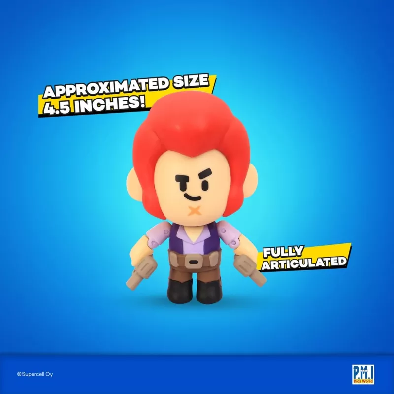 FIGURKI AKCJI BRAWL STARS S1 11 cm - COLT