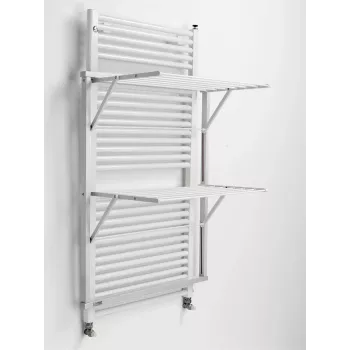 ARREDAMENTI KLAUS Suszarka na grzejnik - 89 x 68 cm, Biała