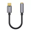 Baseus L54 Audio Adapter USB-C + mini jack 3,5mm (Czarny+Gray)