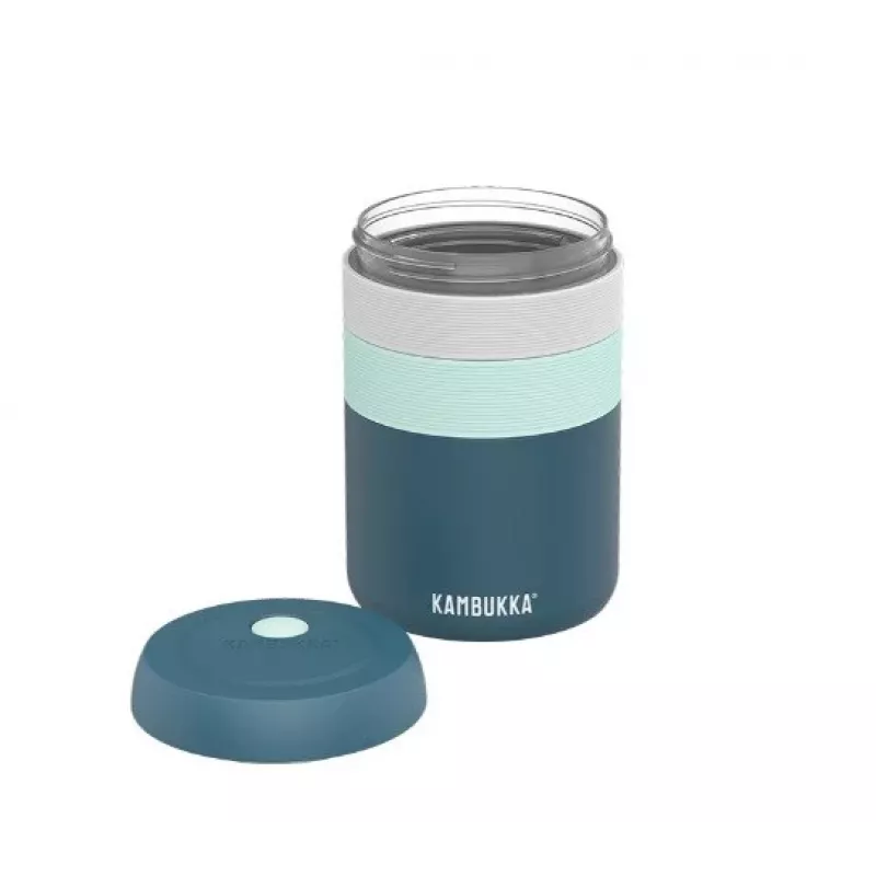 Kambukka Bora Lunch box termiczny 600 ml - Niebieski