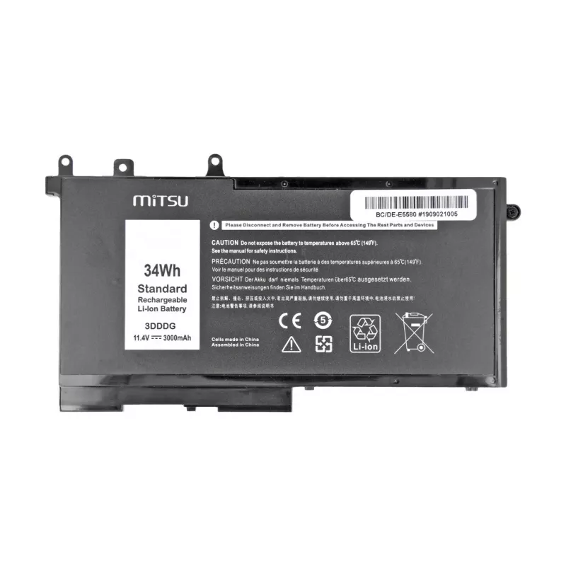 Bateria Dell Latitude E5580 (3000 mAh)