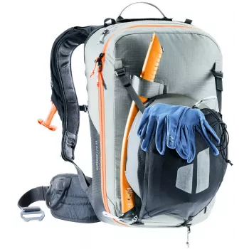 Deuter Alproof Lite 22 tin/Czarny - plecak lawinowy