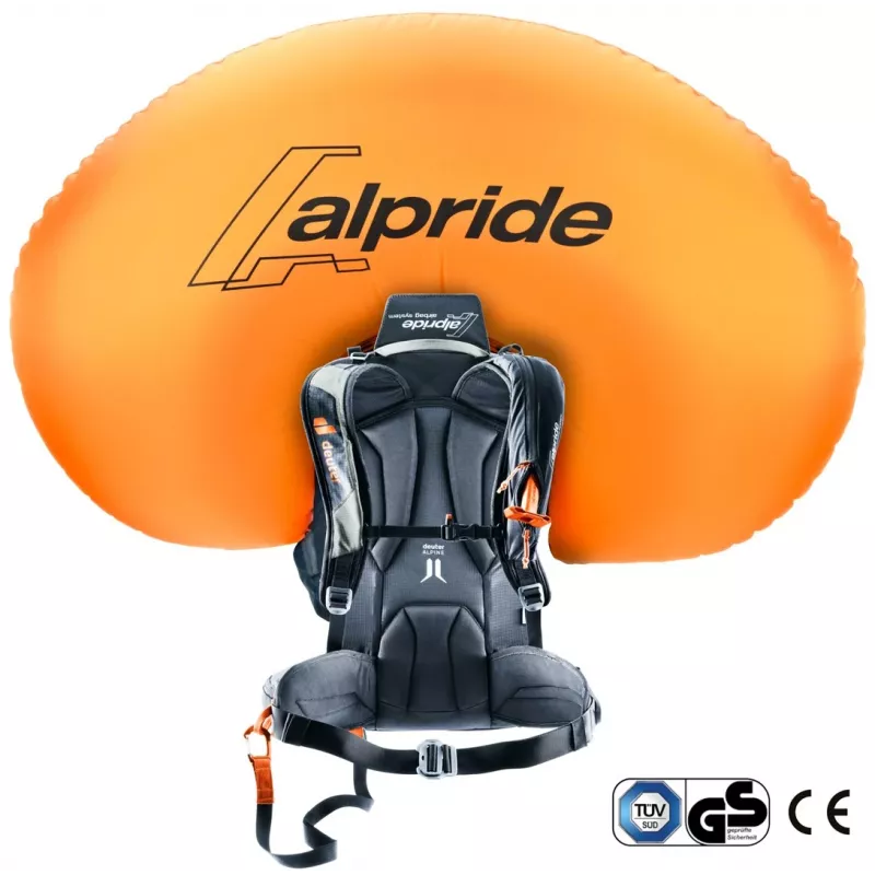 Deuter Alproof Lite 22 tin/Czarny - plecak lawinowy