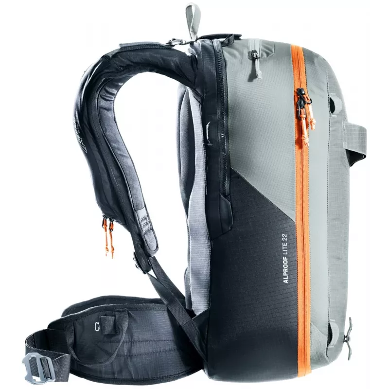 Deuter Alproof Lite 22 tin/Czarny - plecak lawinowy