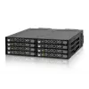 ICY DOCK - ToughArmor - MB998SK-B - 8x2.5 SATA HDD Hot Swap Mobile Rack - HDD-Träger - 40mm Lüfter - Aluminium - LED - SATA 6Gbit/s - bis 7mm Bauhöhe 