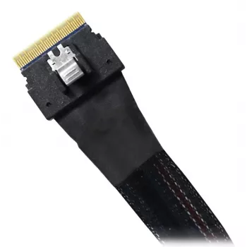 ICY DOCK - SlimSAS 8i SFF-8654 na 2x SlimSAS 4i SFF-8654 kabel - 0,5M