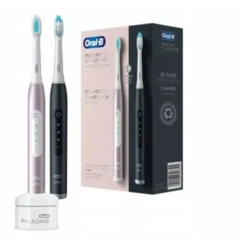 Oral-B Pulsonic SlimLuxe 4900 elektryczna szczoteczka do zębów – zestaw dwóch sztuk