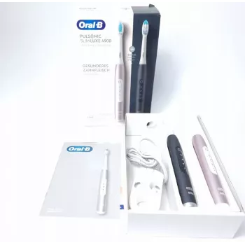 Oral-B Pulsonic SlimLuxe 4900 elektryczna szczoteczka do zębów – zestaw dwóch sztuk