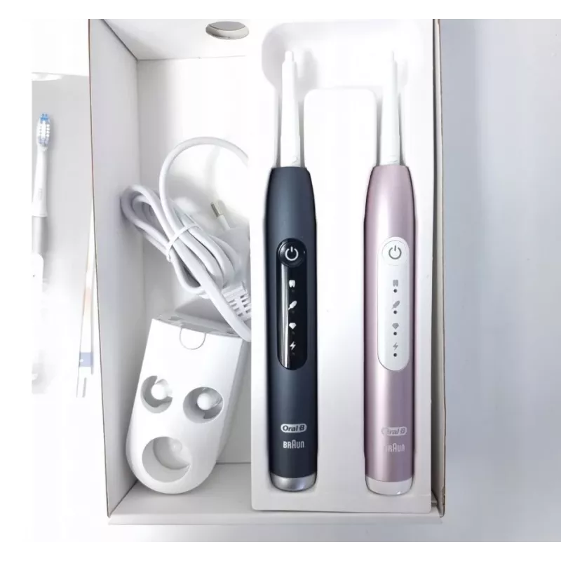 Oral-B Pulsonic SlimLuxe 4900 elektryczna szczoteczka do zębów – zestaw dwóch sztuk