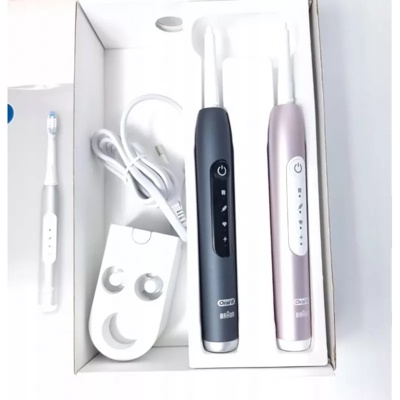 Oral-B Pulsonic SlimLuxe 4900 elektryczna szczoteczka do zębów – zestaw dwóch sztuk