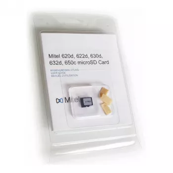 DeTeWe Mitel - Karta pamięci flash - 2 GB - microSD - do Mitel 620d, 630d (87-00003AAA-A)