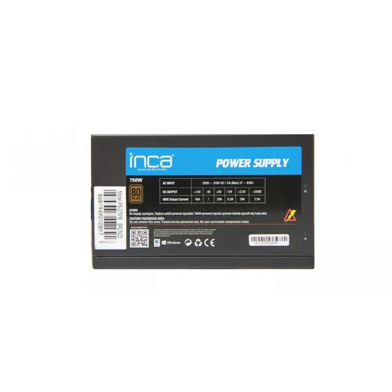 Cian Technology GmbH Cian INCA 80+ BRONZE ZASILACZ 80 PLUS 750W