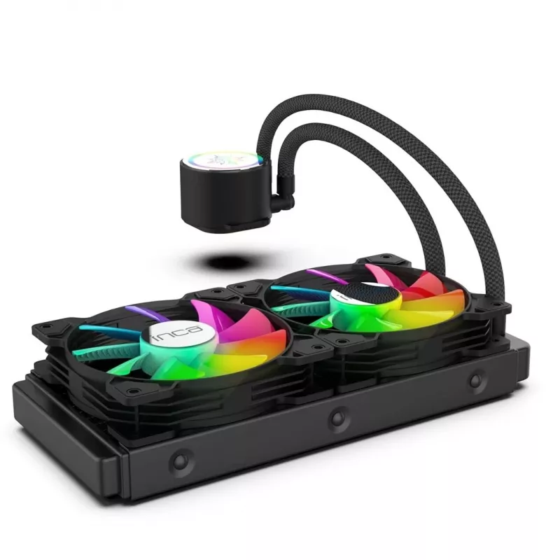 INCA ISS-02XN CPU LIQUID Cooler 2 x 120 mm PWM-Fan