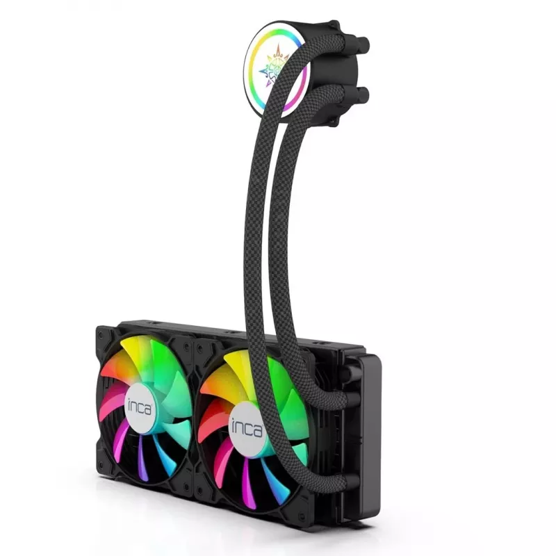 INCA ISS-02XN CPU LIQUID Cooler 2 x 120 mm PWM-Fan
