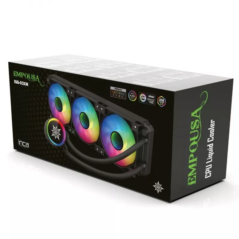 INCA ISS-03XN CPU LIQUID Cooler 3 x 120 mm PWM-Fan