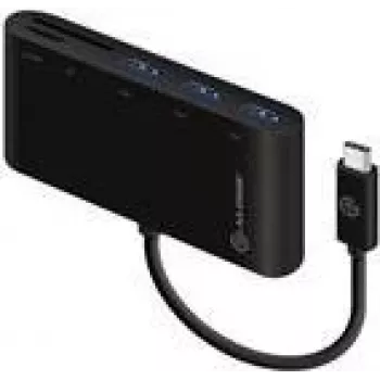 UC3ACR, USB Typ-C, USB 3.2 Gen 1 (USB 3.1 Gen 1), Czarny, 5 Gbit/s
