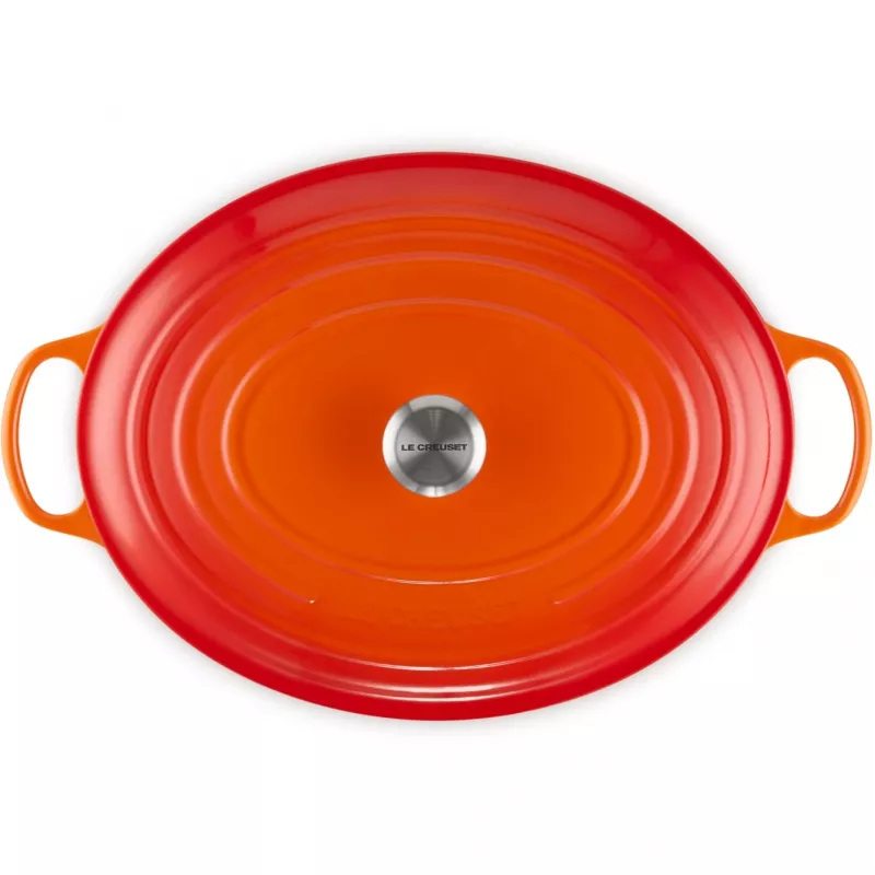 Le Creuset Signature Roaster owalny 40 cm piekarnik czerwony (21178400902430)