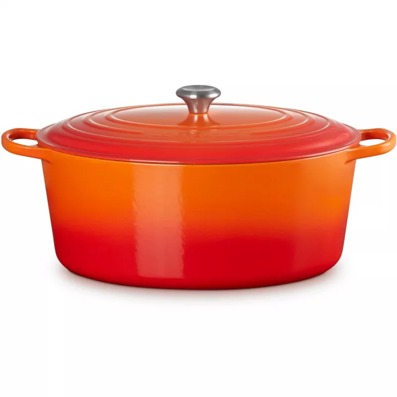 Le Creuset Signature Roaster owalny 40 cm piekarnik czerwony (21178400902430)