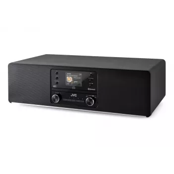 JVC RD-E984B - wieża mini all-in-one, czarna