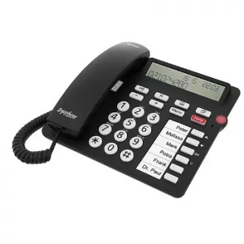 Tiptel Ergophone 1300 Telefon med ledning LCD-skærm