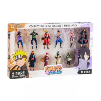 Figurki Naruto Shippuden - Zestaw 12 szt. Edycja Deluxe VER. B