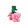 Minecraft S2 3D WIND-UP Zabawka - Mały Zombie i Świnia