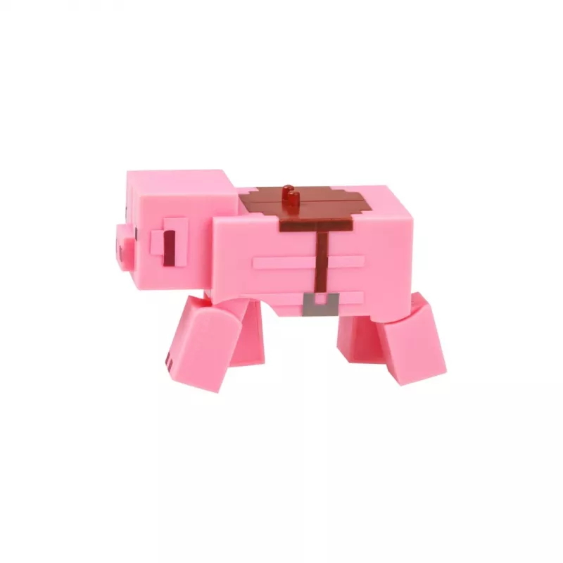 Minecraft S2 3D WIND-UP Zabawka - Mały Zombie i Świnia