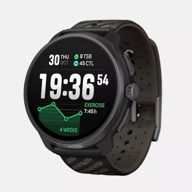 Zegarek sportowy Suunto Race 2 Titanium Czarny