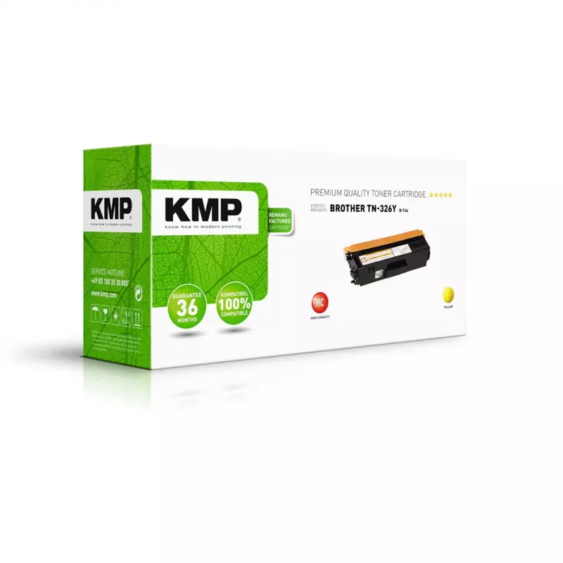 KMP B-T64 - Mit hoher Kapazität - Gelb - kompatibel - Tonerpatrone (Alternative zu: Brother TN326Y) - für Brother DCP-L8400, DCP-L8450, HL-L8250, HL-L