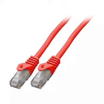 EFB-Elektronik Kabel krosowy RJ45 kat.6 U/UTP LSZH CCA czerwony 1,5m Producent: EFB Elektronik (K8104RT.1,5)