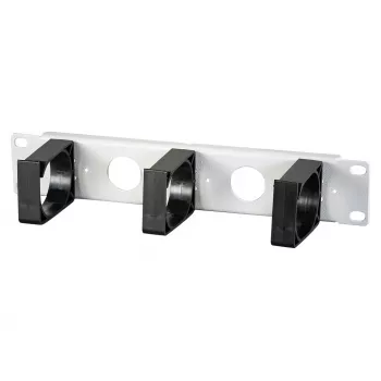 Panel do zarządzania kablami 1U 10 cali EFB Elektronik 691820GR.2 RAL7035