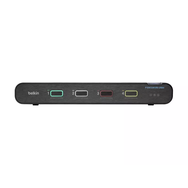 4P Sngl Head DP/HDMI to DP/HDMI Video Sec DT Kvm SW NO Cac PP4.0